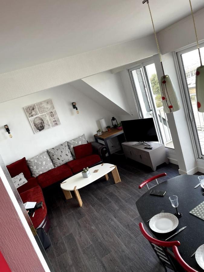 Quiberon Appartement Vue Mer - Acces Plage Buitenkant foto